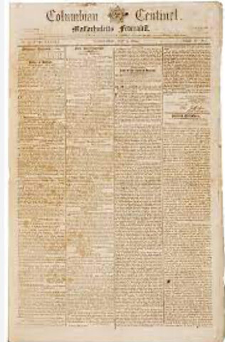 Massachusetts centinel