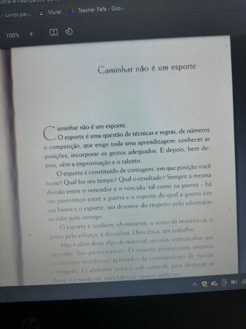 Leitura "Caminhar, uma filosofia", de Frederic Gros