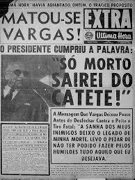 O fim do governo de Getúlio Vargas