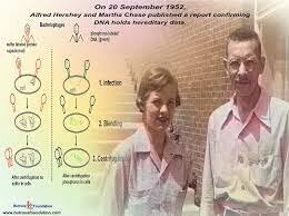 Alfred Hershey y Martha Chase
