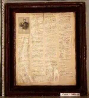 Texas Declaration of Independence signed