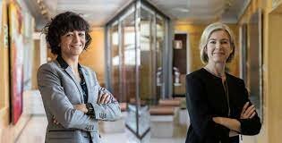 Jennifer Doudna y Emmanuelle Charpentier