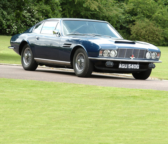 Start of the Aston Martin DBS
