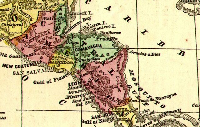 1822 Anexión a México de las provincias unidas de centro America