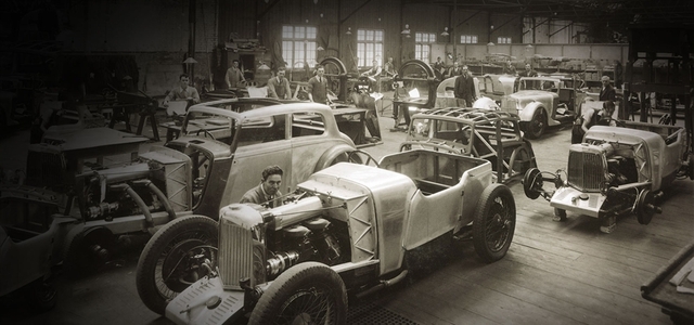 The productin began.