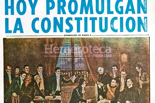 Promulgacion de una nueva Constitucion