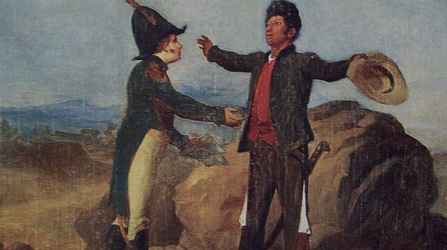 Firma del tratado de paz y amistad entre Mexico y España