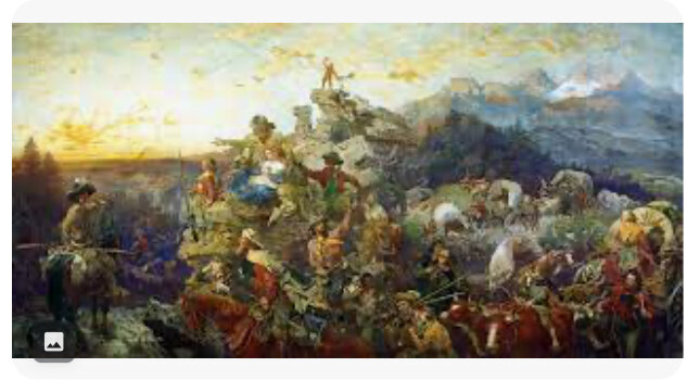 Westward The Course Of Empire Takes Its Way