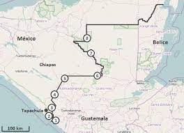 Delimitación de las líneas pactadas