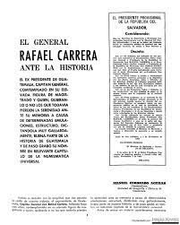 Rafael Carrera asume el poder