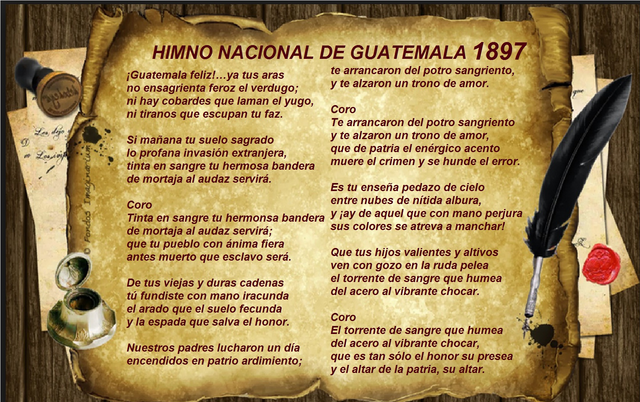 Himno nacional de Guatemala