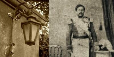 El primer alumbrado público