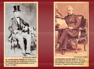 Primer contacto diplomático entre España y Guatemala