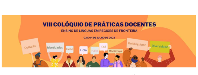 VIII Colóquio de Práticas Docentes - Ensino de línguas em regiões de fronteira