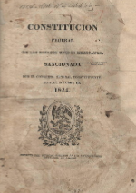 La primera Constitución del estado de Guatemala