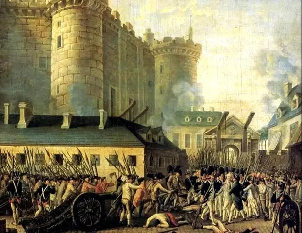Parisians storm the Bastille prison