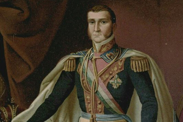 Coronación de Agustín Primero