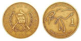 El quetzal como moneda nacional