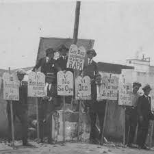 Prohibición de la Huelga de Dolores