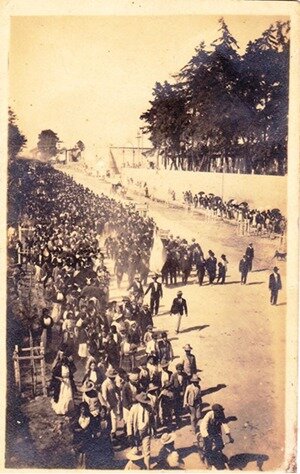 Manifestacion en contra de la dictadura Cabrerista