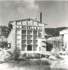 Inauguración de la primera fábrica de cemento