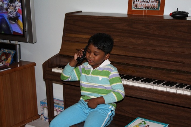 STARTED PIANO LESSON