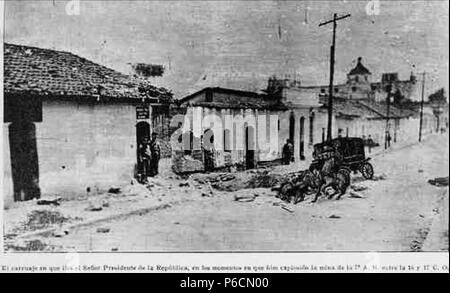 Atentado de la Bomba contra Estrada Cabrera