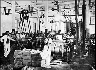 Se establece la Fabrica de hilados y tejidos Cantel.