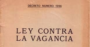 Ley contra la Vagancia