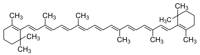 Estructura de los caractenoideis Paul Karrer
