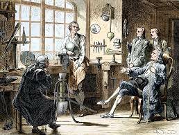 Set up an instrument shop at Glasgow university