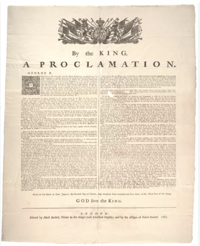 Proclamation of 1763