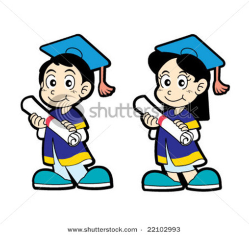 I wanted to graduate from middle school