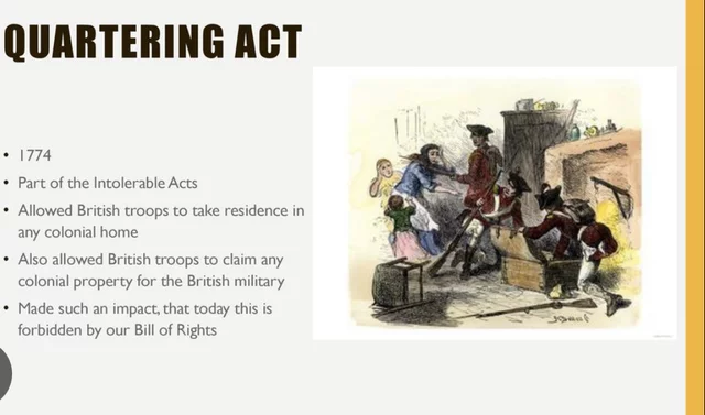 Quartering Act 1774