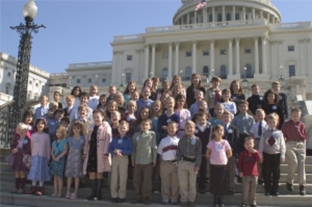 Fui al Washington DC y hablé con las personas de Congress sobre mis allergios.