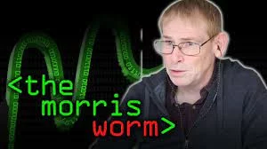 When was the first worm created and what was the name?