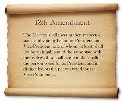 12TH Amendment