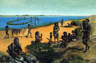 45.000 años Aldeas de pescadores