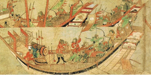 1281 Invasión del ejercito de Kublai Kan a Japón