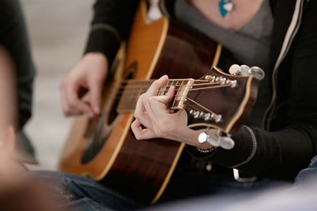 Taught myself guitar in 7th grade