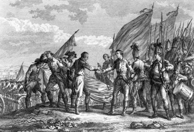 Gates defeats Burgoyne