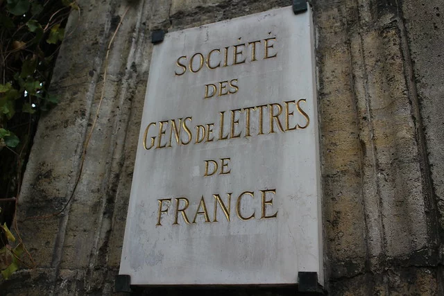 “Société des gens de lettres”