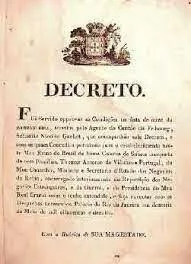 Decreto de 30 de noviembre de 1834