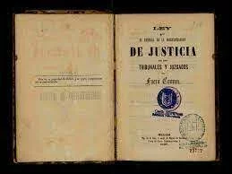 Ley para el  Arreglo Provisional de la Administración de Justicia en los Tribunales y  Juzgados del Fuero Común