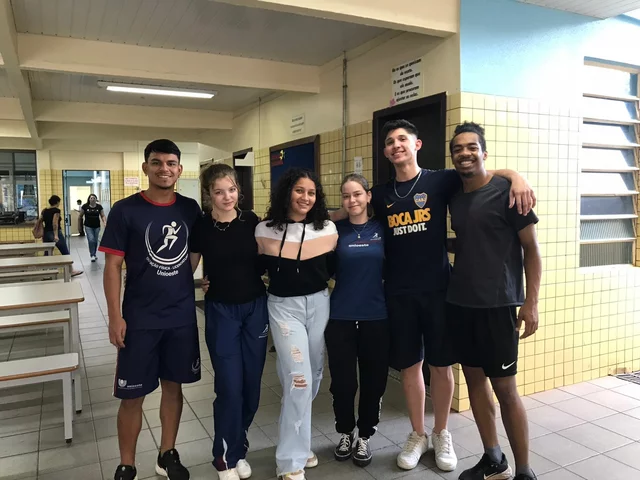 Aula no Eron.