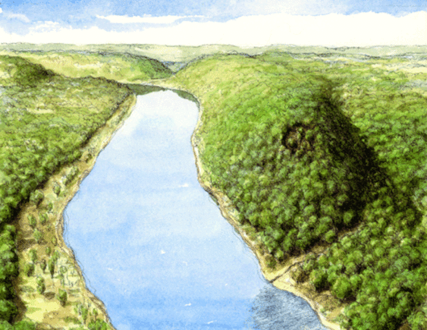 British settler move into the Ohio River valley