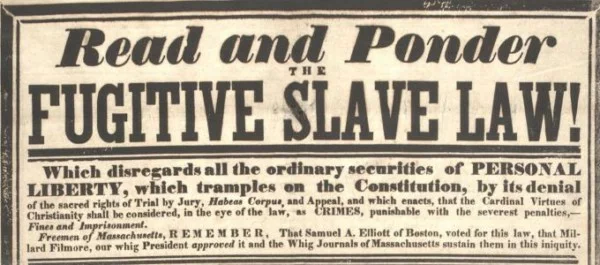 Fugitive Slave Law is Passed