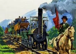 Richard Trevithick inventa el tren de vapor