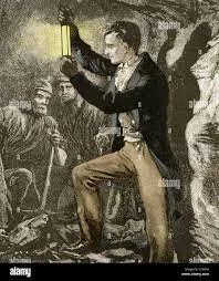 Humphry Davy inventa la primera bombilla