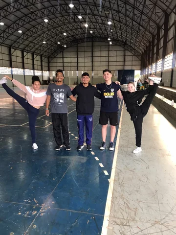 Dia 9 de Agosto, ginástica